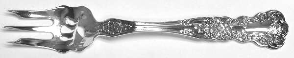 Buttercup (Sterling, "Gorham") Pickle Fork Pierced with Short Handle HC