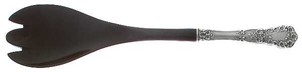 Buttercup (Sterling, "Gorham") Salad Serving Fork with Plastic Prongs