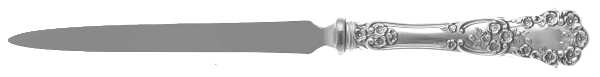 Buttercup (Sterling, "Gorham") Letter Opener with Stainless Blade