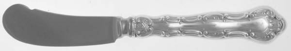 Strasbourg (Sterling, "Gorham", 1897) Butter Spreader Hollow Hdl-Paddle/Stainless Blade