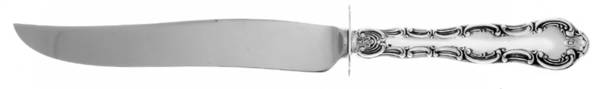 Strasbourg (Sterling, "Gorham", 1897) Small Carving Knife Stainless Blade W/Sterling Gua