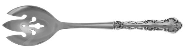 Strasbourg (Sterling, "Gorham", 1897) Salad Serving Fork with Stainless Prongs HC