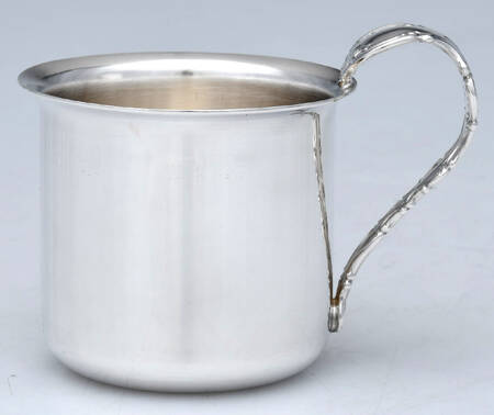 Strasbourg (Sterling, "Gorham", 1897) Baby Cup with Plated Cup and Sterling Handle HC