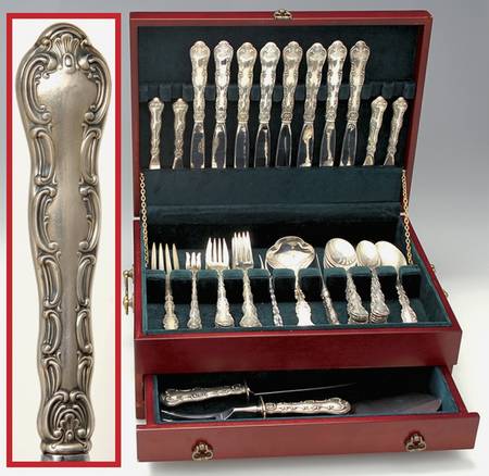 Strasbourg (Sterling, "Gorham", 1897) 66 Piece Set