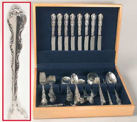 Strasbourg (Sterling, "Gorham", 1897) 54 Piece Set