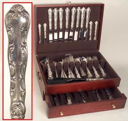Strasbourg (Sterling, "Gorham", 1897) 56 Piece Set