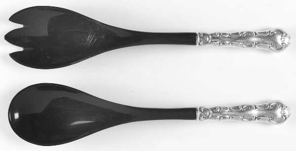 Strasbourg (Sterling, "Gorham", 1897) Plastic Bowl 2-Piece Salad Set