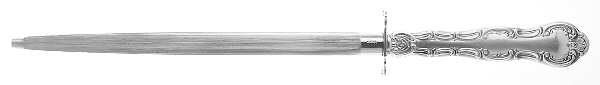 Strasbourg (Sterling, "Gorham", 1897) Small Steel Rod Sharpener Knife