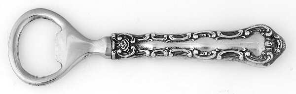 Strasbourg (Sterling, "Gorham", 1897) Bottle Opener with Stainless Bowl