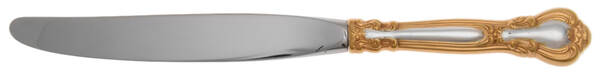 Chantilly Gold (Sterling, Gold Acct) Modern Hollow Knife