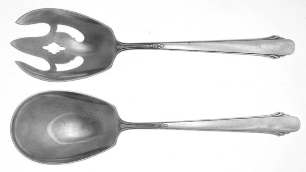 Hunt Club (Sterling, 1930) Solid 2-Piece Vegetable Serving Set