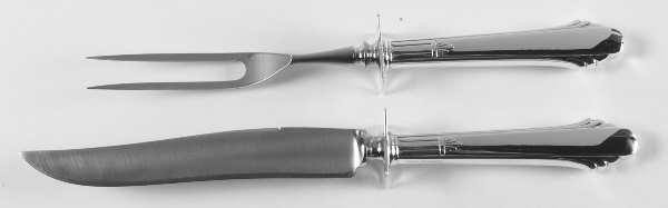 Hunt Club (Sterling, 1930) Small Stainless Blade 2-Piece Steak Carving Set