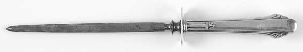 Hunt Club (Sterling, 1930) Small Steel Rod Sharpener Knife