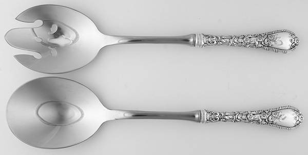 Dauphin (Sterling, 1999) 2 Pc Salad Set with Stainless Bowl