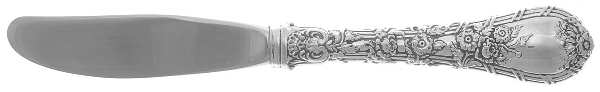 Dauphin (Sterling, 1999) Modern Hollow Butter Spreader (Stainless)