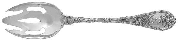 Dauphin (Sterling, 1999) Pierced Tablespoon (Serving Spoon)