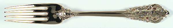 Baroque (Gold Electroplate) Fork