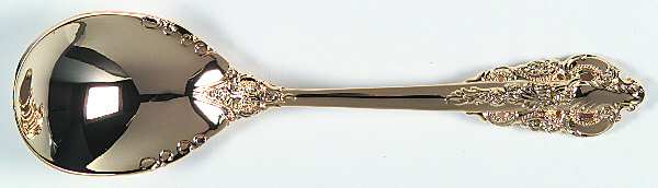 Baroque (Gold Electroplate) Sugar Spoon