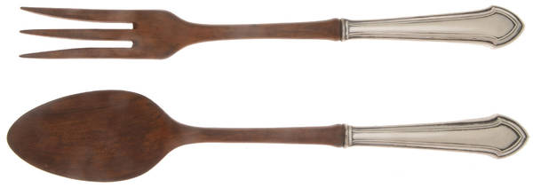 Essex (Sterling) Wooden Bowl 2-Piece Salad Set