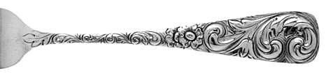 Scroll (Sterling, 1886) by Gorham Silver