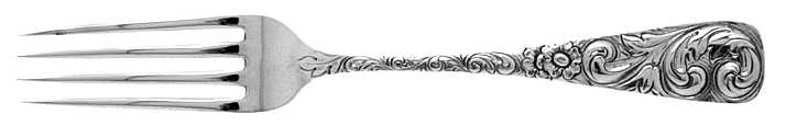 Scroll (Sterling, 1886) Fork