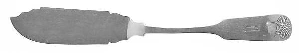 Sheaf of Wheat (Sterling, No Monograms) Flat Handle Master Butter Knife