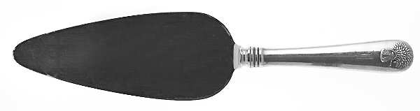 Sheaf of Wheat (Sterling, No Monograms) Pie Server with Stainless Blade