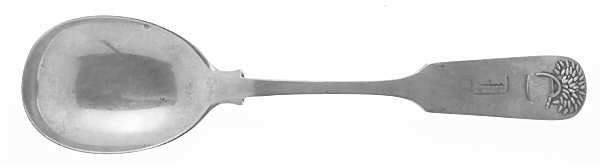 Sheaf of Wheat (Sterling, No Monograms) Sugar Spoon