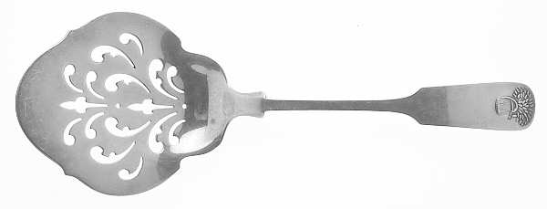 Sheaf of Wheat (Sterling, No Monograms) Tomato Server, Solid Piece