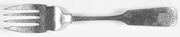 Sheaf of Wheat (Sterling, No Monograms) Individual Salad Fork
