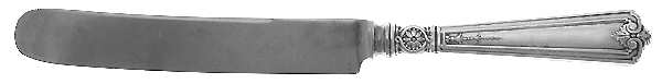 Victorian-Sheraton Old French Hollow Knife with Bolster