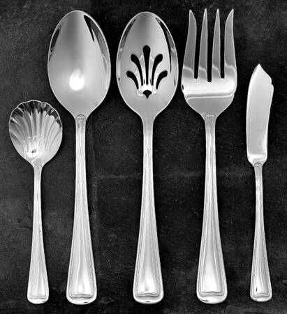 Monet (Stainless) 5 Piece Hostess Set
