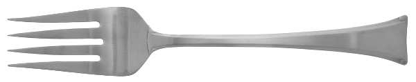 Theme II Medium Solid Cold Meat Serving Fork