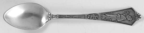 Japanese (Sterling, 1871) Demitasse Spoon