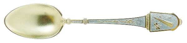Japanese (Sterling, 1871) Five O'Clock Teaspoon