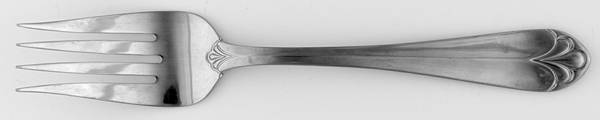Legacy Medium Solid Cold Meat Serving Fork