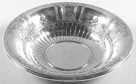 Frontenac (Sterling Hollowware) Medium Round Sterling Vegetable Bowl