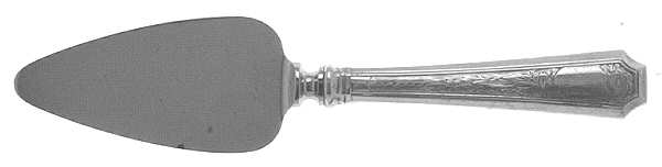 Fairfax-Engraved W (Sterling) Cheese Server with Stainless Blade
