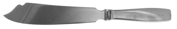 Plata (Stainless) Large Cake Server Knife with Stainless Blade