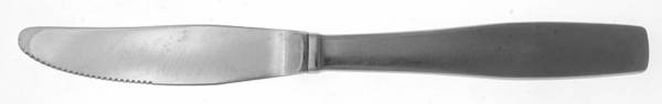 Plata (Stainless) Modern Dinner Grille Knife