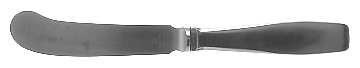 Plata (Stainless) Butter Spreader Hollow Hdl-Paddle/Stainless Blade