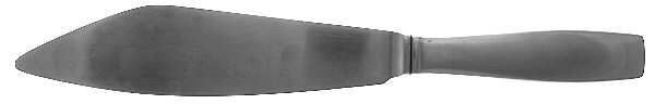 Plata (Stainless) Large Cake Server Knife with Stainless Blade