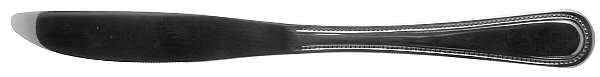 Beaded (Stainless, Glossy, 18-0 Or 27) Modern Solid Knife