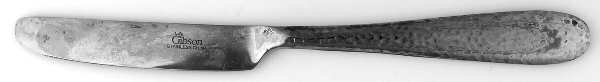 Hammered New French Solid Knife