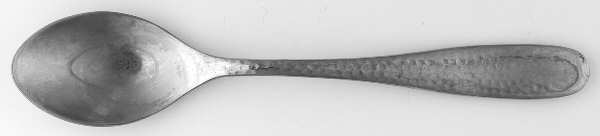Hammered Place/Oval Soup Spoon