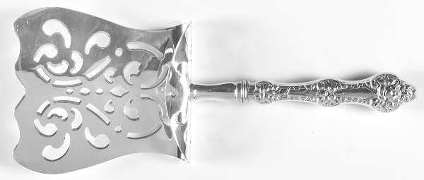 Orange Blossom-New (Sterling, 1995) Hollow Asparagus Server with Silverplate Hood