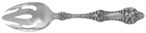 Orange Blossom-New (Sterling, 1995) Pierced Tablespoon (Serving Spoon)