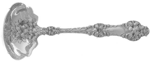 Orange Blossom-New (Sterling, 1995) Solid Gravy Ladle