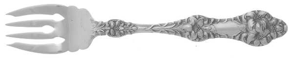 Orange Blossom-New (Sterling, 1995) Individual Salad Fork by Gorham Silver
