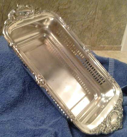 Newport Silverplate Hollowware Bake & Serve Buffet Dish with No Liner